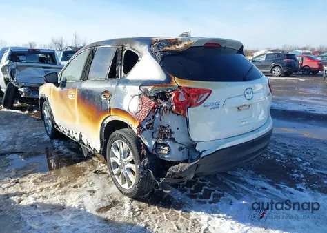 2014 Mazda Cx-5 Grand Touring из США, поврежденный, VIN JM3KE4DY7E0389641